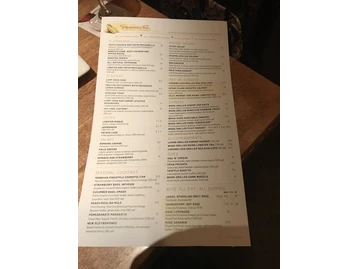 Seasons 52 menu photo