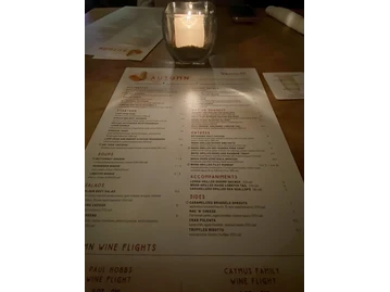 Seasons 52 menu photo