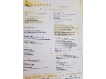Seasons 52 menu photo