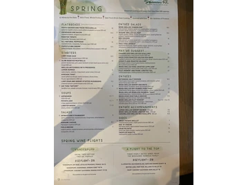 Seasons 52 menu photo