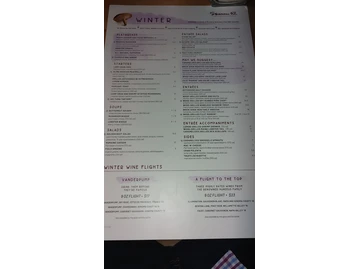 Seasons 52 menu photo