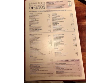 Seasons 52 menu photo