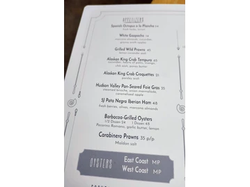 Seaspice Brasserie & Lounge menu photo