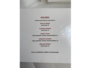 Selanne Steak Tavern menu photo