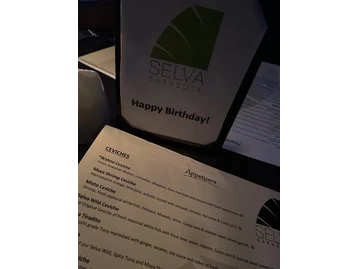 Selva Downtown Sarasota menu photo