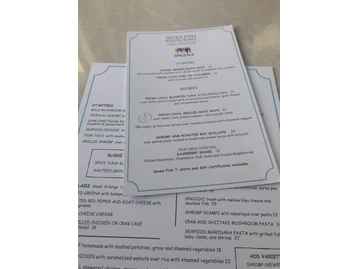 Seven Fish menu photo