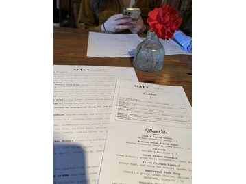 Seven Lamps menu photo