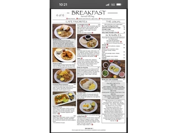 Seven Mile Cafe menu photo
