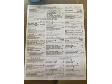 Seven Mile Cafe menu photo