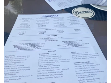 Shooters Waterfront menu photo