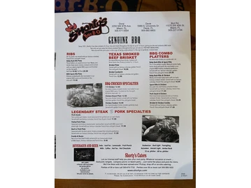 Shorty's BBQ - Dadeland-South Dixie menu photo