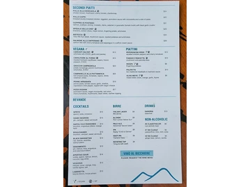 Siamo Napoli Restaurant menu photo