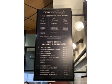 Sidecar Doughnuts & Coffee menu photo