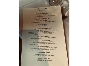 Siena Restaurant menu photo