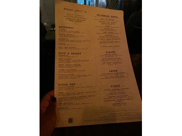Siena Tavern menu photo