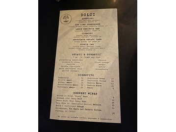 Siena Tavern menu photo