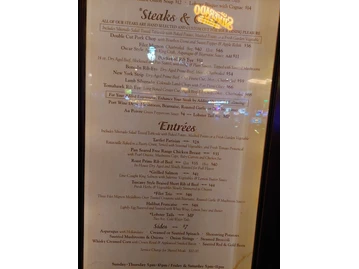 Silverado Steak House menu photo
