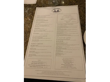 Simon & Seafort's Saloon & Grill menu photo