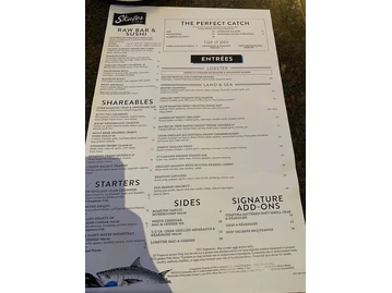 Skates on the Bay menu photo