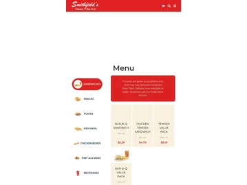 Smithfield's Chicken 'N Bar-B-Q menu photo