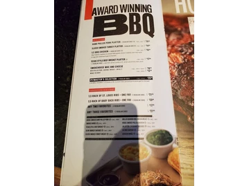 Smokey Bones Boca Raton menu photo