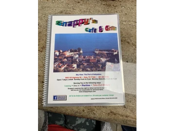 Snappy's Cafe & Grill menu photo