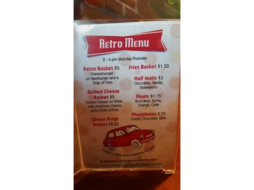 Snuffy's Malt Shop menu photo