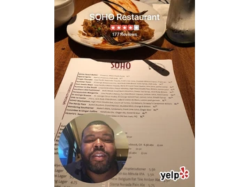 SOHO Atlanta Restaurant menu photo