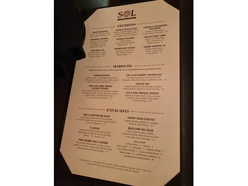 SOL Mexican Cocina menu photo