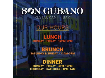 Son Cubano menu photo