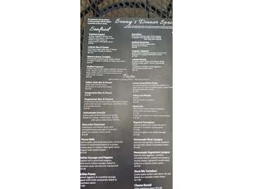 Sonny's Pizza & Pasta menu photo
