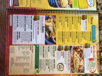 Squeeze In menu photo