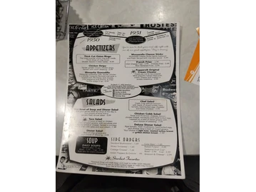 Stardust Diner menu photo
