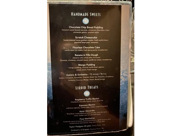 Starfish-Laguna Beach menu photo