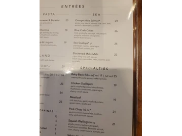 Stone Creek Dining Company - Greenwood menu photo