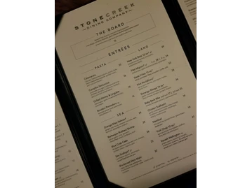 Stone Creek Dining Company - Greenwood menu photo