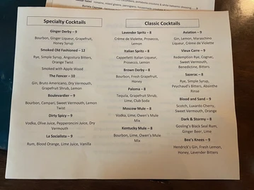 Stone Turtle Restaurant and Bar menu photo