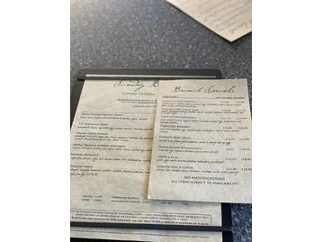 Stout's Signature at Grape Creek menu photo