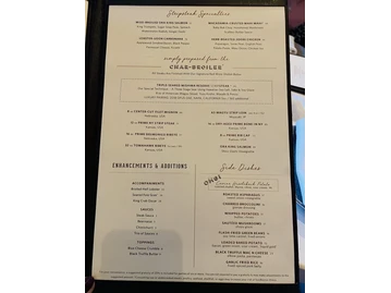 STRIPSTEAK Waikiki menu photo