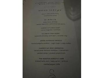 Stubborn Seed menu photo