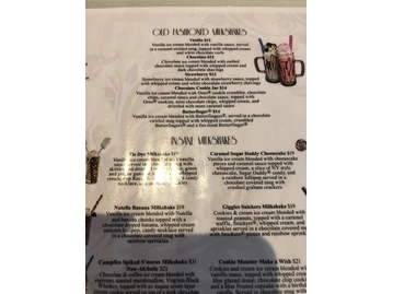Sugar Factory Atlantic City menu photo