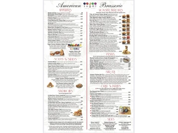 Sugar Factory Orlando menu photo