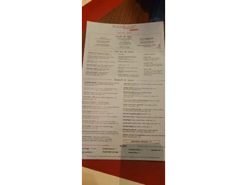 SUGARCANE raw bar grill menu photo