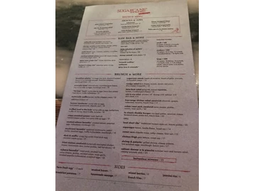 SUGARCANE raw bar grill menu photo