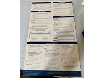 Sullivan's Metropolitan Grill menu photo