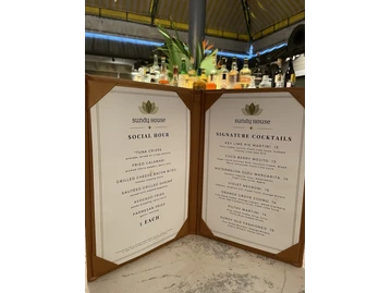 Sundy House menu photo