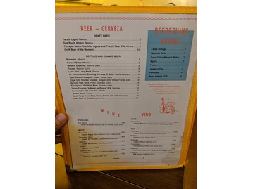 Superica menu photo