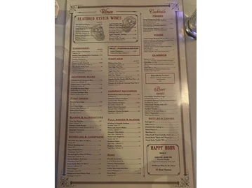 Superior Seafood & Oyster Bar menu photo