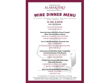 Taberna del Alabardero menu photo