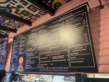 Taco Mesa menu photo